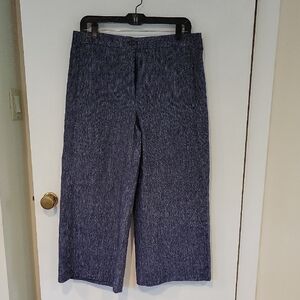 Ann Taylor Blue Wide Leg Pants